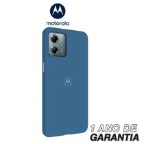 Capa Protetora Original Motorola Anti Impacto - Moto G14 Azul