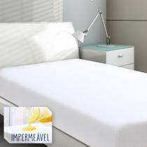 Capa protetora p/ colchao solteiro impermeável anti ácaro