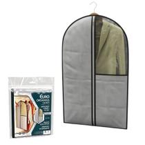Capa Protetora p/ Ternos C/ Visor Zíper 60x100cm Organizador Capa Protetora p/ Ternos C/ Visor Zíper 60x100cm Organizador