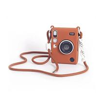 Capa Protetora Para Câmera Fujifilm Instax MINI EVO, Bolsa De Silicone Macia Com Alça De Ombro, À