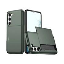 Capa Protetora Para Celular Samsung Galaxy S24FE S25 S24 Ultra S26 A57 A37 A55 A56 A36 A16 Com Slot