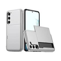 Capa Protetora Para Celular Samsung Galaxy S24FE S25 S24 Ultra S26 A57 A37 A55 A56 A36 A16 Com Slot