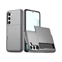 Capa Protetora Para Celular Samsung Galaxy S24FE S25 S24 Ultra S26 A57 A37 A55 A56 A36 A16 Com Slot