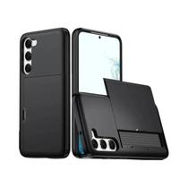 Capa Protetora Para Celular Samsung Galaxy S24FE S25 S24 Ultra S26 A57 A37 A55 A56 A36 A16 Com Slot