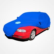 Capa protetora para cobrir carro gol bola g2 g3 gti gls tsi gl cl mi 1000 16v turbo tecido anti-poeira anti-riscos anti-mofo cor azul capas lp