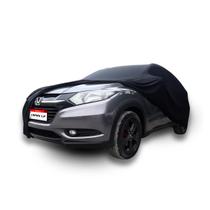Capa protetora para cobrir carro suv honda hrv anti-poeira anti-riscos tecido cor preta capas lp