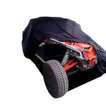 Capa Protetora Para Cobrir Utv Can-am Maverick X3 Xr Xrs Xrc Polaris Tecido Anti-Poeira Anti-Riscos Cor Preta Capas LP Capa Protetora Para Cobrir Utv Can-am Maverick X3 Xr Xrs Xrc Polaris Tecido Anti-Poeira Anti-Riscos Cor Preta Capas LP