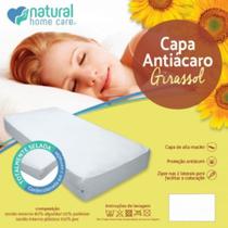 Capa Protetora para Colchao Anti Acaro Girassol Natural Home Care Solteiro Capa Protetora para Colchao Anti Acaro Girassol Natural Home Care Solteiro