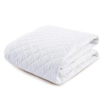 Capa Protetora Para Colchão Cama Solteiro Impermeável Matelado Ultrassônico Com Elastico Luxo - Branco