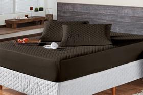 Capa Protetora Para Colchão Impermeável E Matelado Casal Padrão