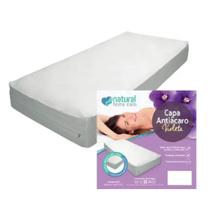Capa Protetora para Colchao Natural Home Care Anti Acaro Violeta Queen Capa Protetora para Colchao Natural Home Care Anti Acaro Violeta Queen
