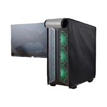 Capa Protetora Para Computador PC Mid-Tower À Prova d'Água E Poeira Com Zíper