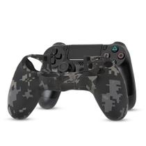 Capa protetora para controlador PS4 Yosoo Soft Silicone Grey