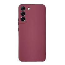 Capa Protetora Para Galaxy S22 Plus Silicone TPU Vinho - GBMAX