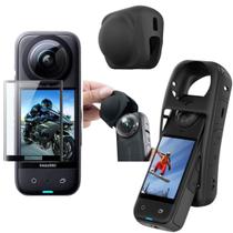 Capa Protetora Para Insta360 X4 + Pelicula Tela Nano 3D