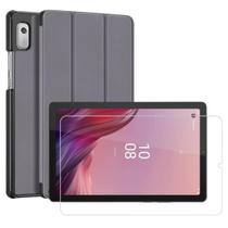 Capa Protetora Para Lenovo Tab M9 - 9 + Pelicula - Cinza Capa Protetora Para Lenovo Tab M9 - 9 + Pelicula - Cinza
