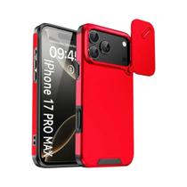 Capa Protetora Para Lente De Câmera Deslizante Do iPhone, Capa De Silicone Macia, Antichoque,