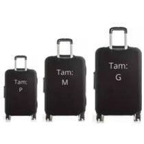 Capa Protetora Para Mala De Viagem P M G Poliéster Qualis Capa Protetora Para Mala De Viagem P M G Poliéster Qualis