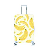 Capa Protetora Para Mala Viagem Personalizada Grande Bananas