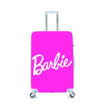 Capa Protetora Para Mala Viagem Personalizada Grande Barbie