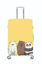 Capa Protetora Para Mala Viagem Personalizada Grande Os Irmãos Ursos - Criative Gifts