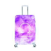 Capa Protetora Para Mala Viagem Personalizada Média Signo Libra