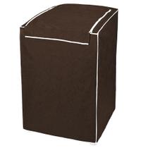 Capa Protetora para Máquina de Lavar cor marrom 09 kg a 11 kg Tamanho M Capa Protetora para Máquina de Lavar cor marrom 09 kg a 11 kg Tamanho M