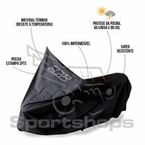 Capa Protetora Para Moto 100% Impermeável Spts Tamanho P Capa Protetora Para Moto 100% Impermeável Spts Tamanho P