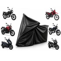 Capa Protetora para Moto Couro Impermeável Colorida Contra Raios UV