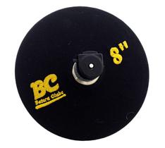 Capa Protetora para Pratos BC Signature Black 08 by Drummers em algodão que limpa e protege