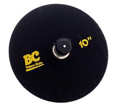 Capa Protetora para Pratos BC Signature Black 10 by Drummers em algodão que limpa e protege