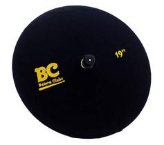 Capa Protetora para Pratos BC Signature Black 19 by Drummers em algodão que limpa e protege