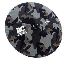 Capa Protetora para Pratos BC Signature Camuflado 17 by Drummers em algodão que limpa e protege
