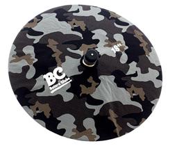 Capa Protetora para Pratos BC Signature Camuflado 18 by Drummers em algodão que limpa e protege