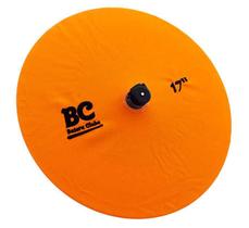 Capa Protetora para Pratos BC Signature Orange 17 by Drummers em algodão que limpa e protege