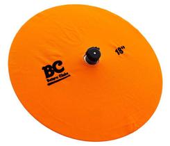 Capa Protetora para Pratos BC Signature Orange 18 by Drummers em algodão que limpa e protege