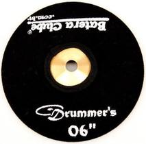 Capa Protetora para Pratos Drummers Preta 06 Signature em Algodão