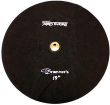 Capa Protetora para Pratos Drummers Preta 19 Signature em Algodão