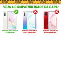 Capa Protetora para Samsung Galaxy Note 10 - Preto