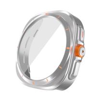 Capa Protetora Para Samsung Galaxy Watch 7 6 De 44mm 40mm Com Protetor De Tela De Vidro Acessórios