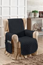 Capa Protetora Para Sofa Poltrona Do Papai Fatima Com Porta Objetos