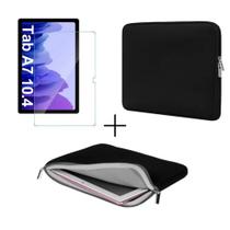 Capa Protetora Para Tablet Galaxy Sm A7 T500 T505 + Película De Vidro