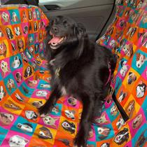 Capa Protetora Pet Banco Traseiro Impermeável 4 Alças