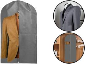 Capa Protetora Poliéster Para Vestido Casaco Ternos Blazer Proteção Anti Mofo Com Ziper - Clink
