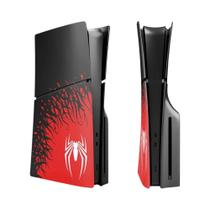 Capa Protetora Premium Para PS5 Slim, Shell Substituto Em ABS Duro Para Playstation 5 Versão Spider