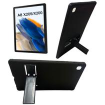 Capa Protetora Preta Suporte para Tablet Samsung Tab A8 X200/X205 10.5