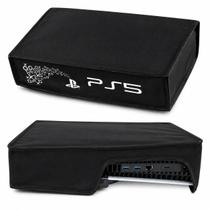 Capa Protetora PS5 Fat Antipoeira Console Horizontal Compatível Digital E Leitor De Disco Case Premium Capa Protetora PS5 Fat Antipoeira Console Horizontal Compatível Digital E Leitor De Disco Case Premium