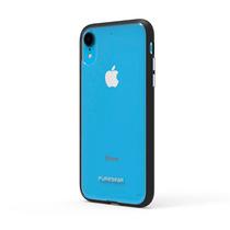 Capa Protetora PureGear Slim Shell para Apple iPhone XR - Transparente/Preto