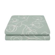 Capa Protetora Queen 100 Algodão Impermeável com Elástico Silenciosa