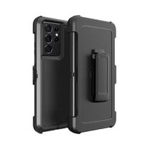 Capa Protetora Robusta 3 Em 1 Para Samsung Galaxy A06 A16 A55 A35 A25 A15 S25 S24 S23 Ultra FE 5G PC